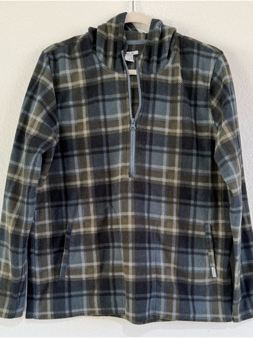 O'Neill Women's Midweight Half Zip Polar Fleece Hoodie Size Medium
